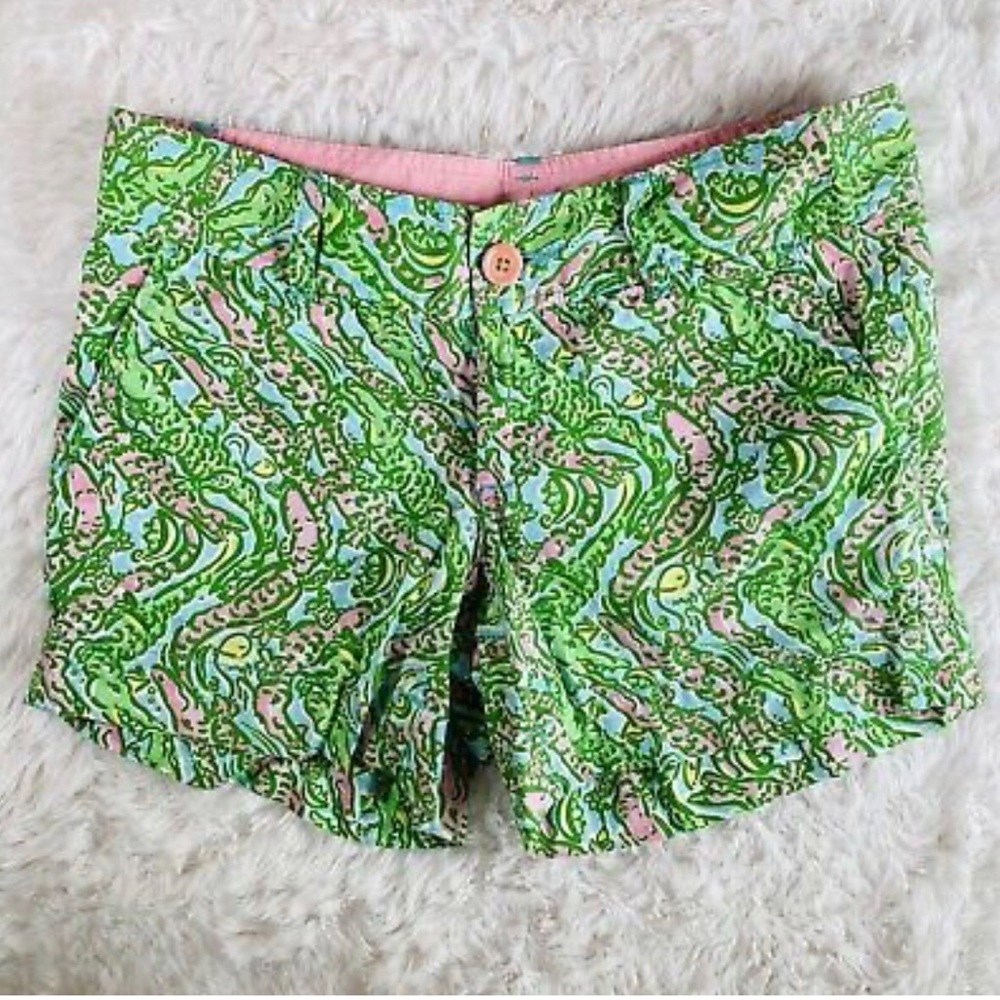 Lilly Pulitzer Callahan Shorts in Chomp! Size 12